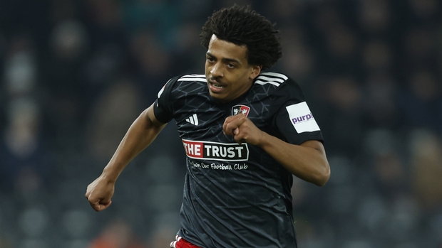 Caleb Watts scored for Exeter (Nigel French/PA)